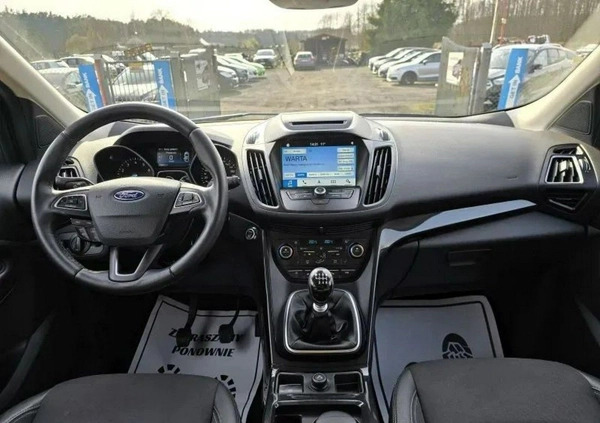 Ford Kuga cena 74900 przebieg: 78000, rok produkcji 2018 z Radków małe 436